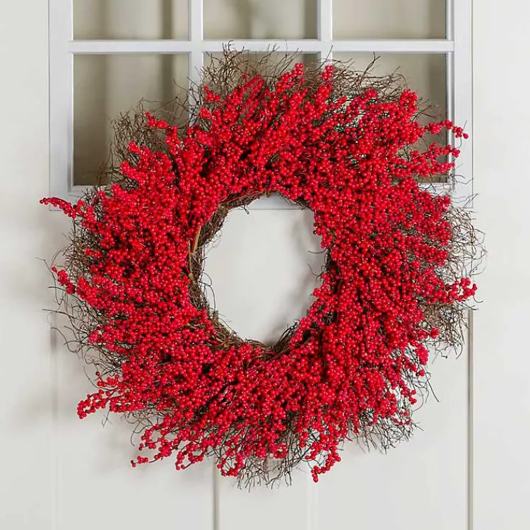 Best Berry Holiday Wreath Christmas Wreaths