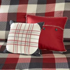 Kirklands Home Comforters|Red Buffalo Check King 7-pc. Comforter Set