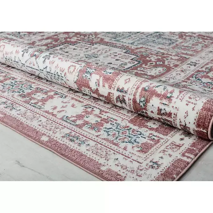 Kirklands Home Area Rugs|Red Cardinal Sundara Gabriel Area Rug, 5x7