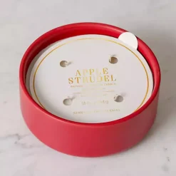 Discount Ceramic Apple Strudel 4-Wick Jar Candle Candles