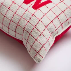 Best Checked Let it Snow Christmas Pillow Christmas Pillows