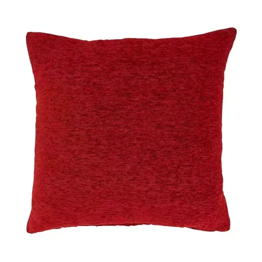 New Red Festive Santa Chenille Pillow Christmas Pillows