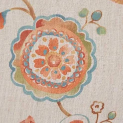 Kirklands Home Accent Chairs|Red Floral Colette Accent Chair