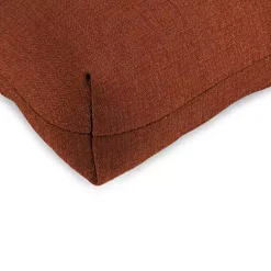Kirklands Home Outdoor Cushions & Pillows|French Edge 3-pc. Outdoor Wicker Cushion Set Red
