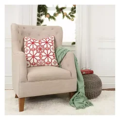 Sale Geometric Christmas Throw Pillow Christmas Pillows