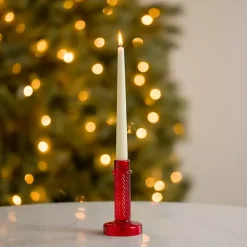 Discount Glass Taper Candle Holder, 6 in. Candle Holders