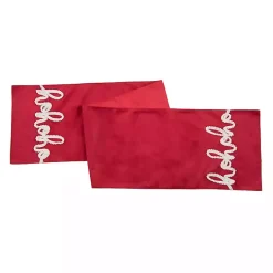 Sale Red Ho Ho Ho Tufted Table Runner Christmas Dining & Entertaining