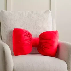 New Holiday Bow Shaped Pillow Pillows