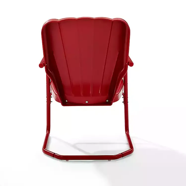 Kirklands Home Outdoor Seating|Metal Ridgeland 2-pc. Chair Set Red