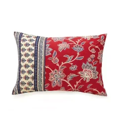 Kirklands Home Comforters|Red Navy Marbella Queen 5-pc. Comforter Set