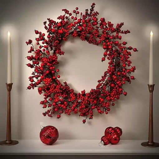 Sale New England Berry Wreath Christmas Wreaths