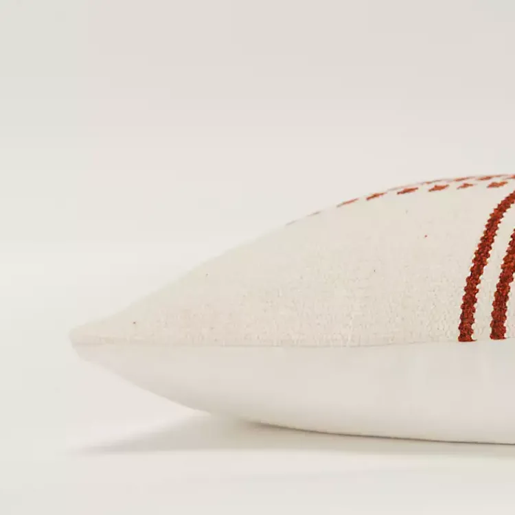 Discount Offset Colorblock Stripe Throw Pillow Pillows