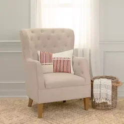 Discount Offset Colorblock Stripe Throw Pillow Pillows