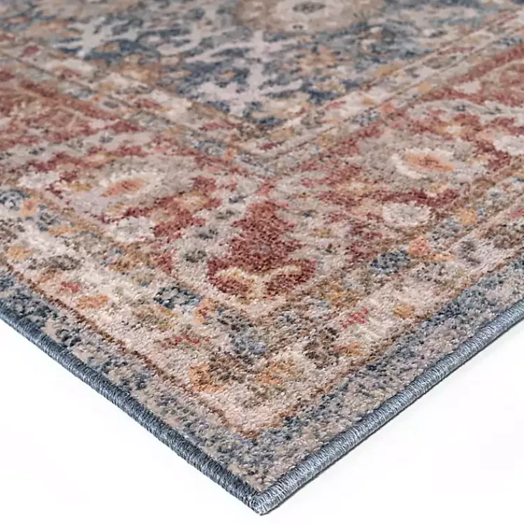 Kirklands Home Area Rugs|Red Persian Bordered Traditional Area Rug, 8x10