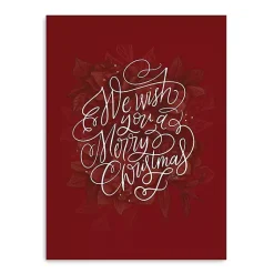 Outlet Wish Merry Christmas Wall Plaque Christmas Art & Wall Decor