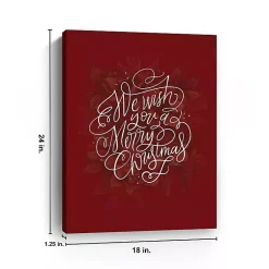 Outlet Wish Merry Christmas Wall Plaque Christmas Art & Wall Decor