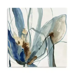 Kirklands Home Canvas Art|Refined Blue Canvas Art Print