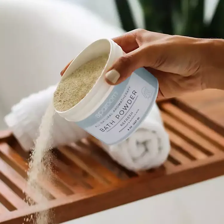 Kirklands Home Bathroom Accessories|Refresh Bath Bundle Gift Set Blue