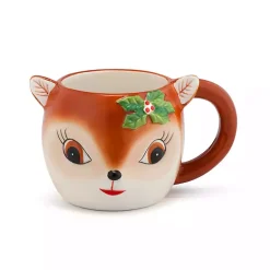 Kirklands Home Glassware & Drinkware|Reindeer Christmas Mug