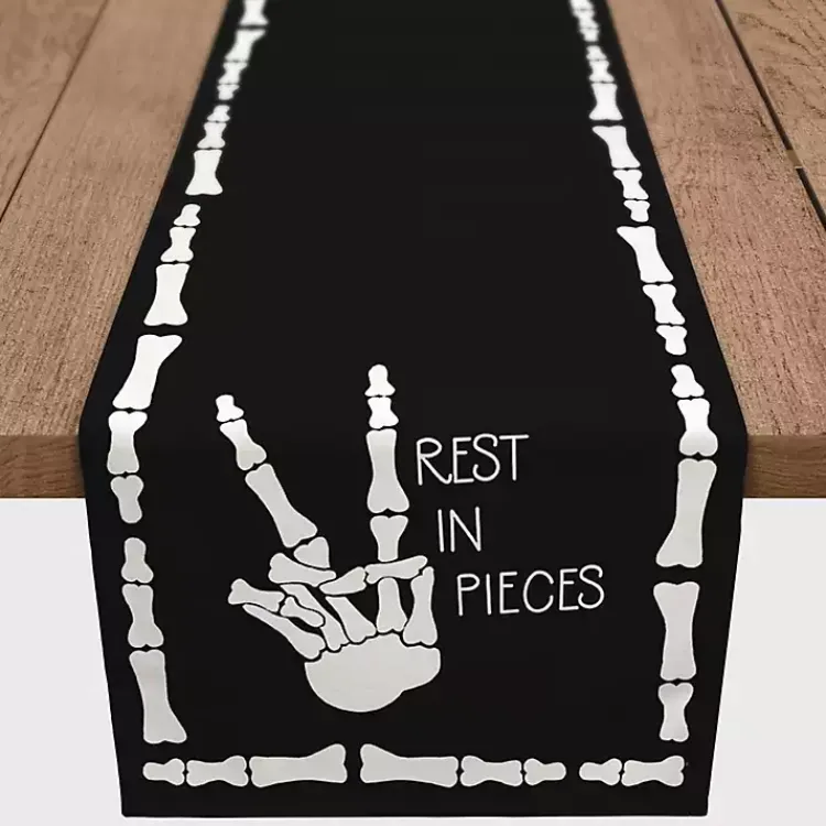 Online Rest in Pieces Halloween Table Runner, 72 in. Halloween