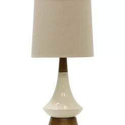 Kirklands Home Table Lamps|Retro Ceramic Table Lamp Tan