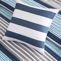 Kirklands Home Quilts|Reversible Stripes 5-pc. Full/Queen Quilt Set