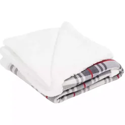 Online Ribbon Plaid Print Throw Blankets & Throws