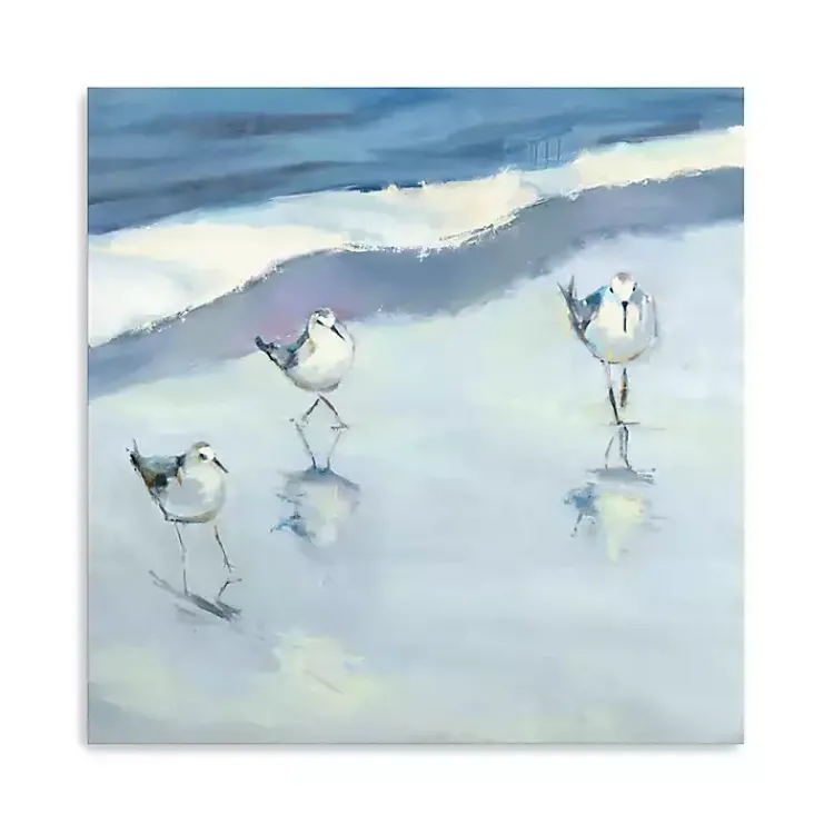 Kirklands Home Canvas Art|Rise Up This Morning Canvas Art Print, 30x30 in. Blue