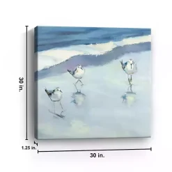 Kirklands Home Canvas Art|Rise Up This Morning Canvas Art Print, 30x30 in. Blue