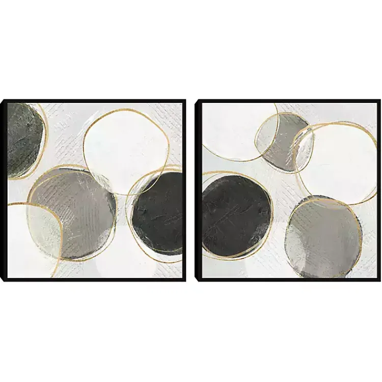 Kirklands Home Canvas Art|River Bottom Framed Canvas Art Prints, Set of 2