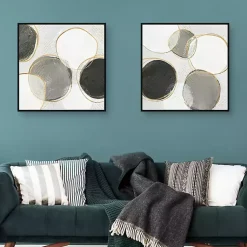 Kirklands Home Canvas Art|River Bottom Framed Canvas Art Prints, Set of 2