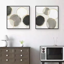 Kirklands Home Canvas Art|River Bottom Framed Canvas Art Prints, Set of 2