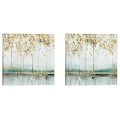 Kirklands Home Canvas Art|River Breath Canvas Art Prints, Set of 2