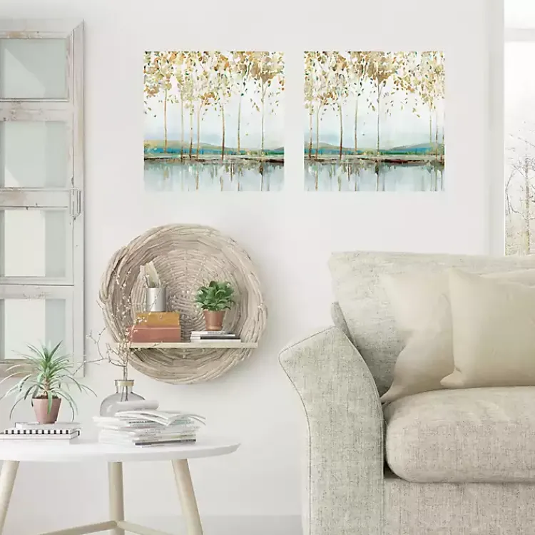Kirklands Home Canvas Art|River Breath Canvas Art Prints, Set of 2