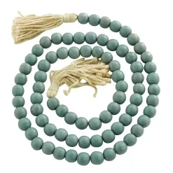 Sale Robin's Egg Bohemian Tassel Garland Decorative Accents