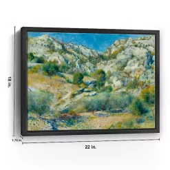 Kirklands Home Canvas Art|Rocky Crags at L'Estaque Canvas Art Print, 18x22