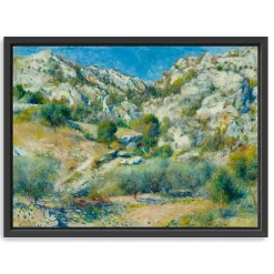 Kirklands Home Canvas Art|Rocky Crags at L'Estaque Canvas Art Print, 32x42