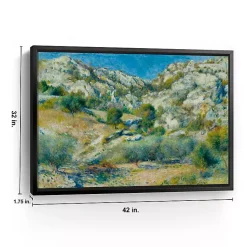 Kirklands Home Canvas Art|Rocky Crags at L'Estaque Canvas Art Print, 32x42