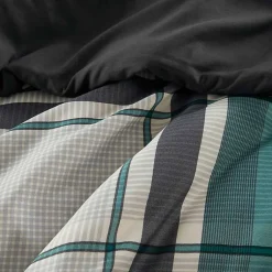 Kirklands Home Comforters|Roger Plaid 9-pc. Queen Comforter Set