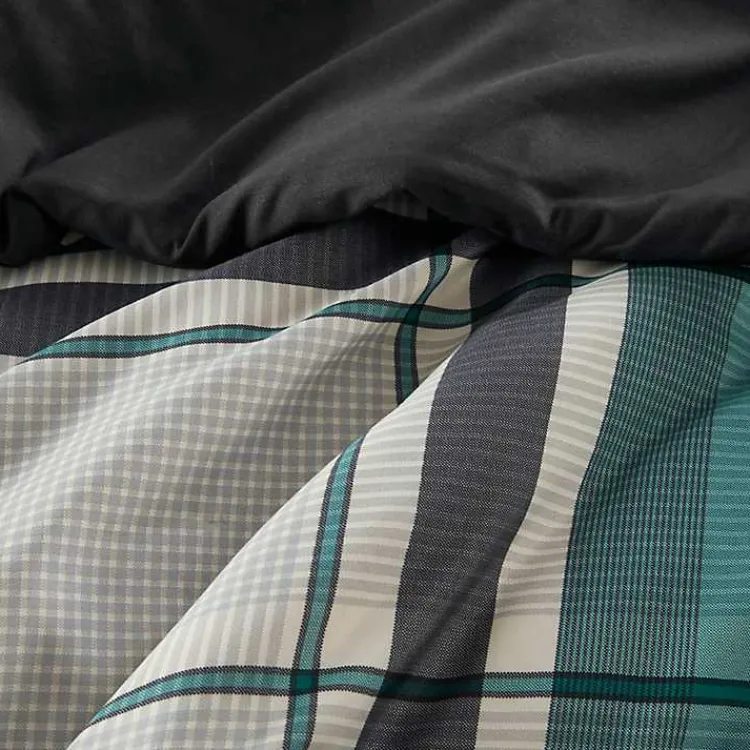 Kirklands Home Comforters|Roger Plaid 9-pc. Queen Comforter Set
