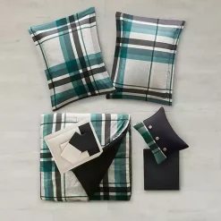 Kirklands Home Comforters|Roger Plaid 7-pc. Twin XL Comforter Set
