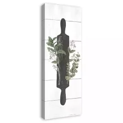 Kirklands Home Canvas Art|Rolling Pin with Botanicals Canvas Art Print