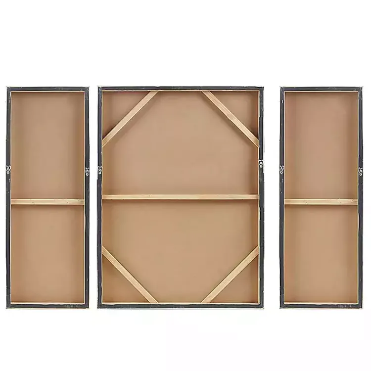 Kirklands Home Canvas Art|Rolling Waves Blur Canvas Art Prints, Set of 3