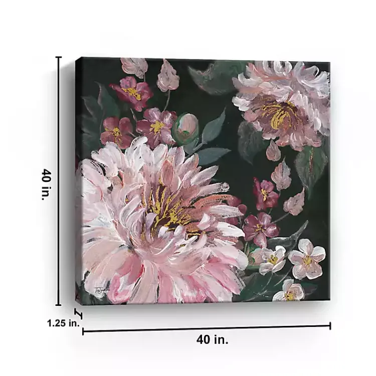 Kirklands Home Canvas Art|Romantic Moody Roses Giclee Canvas Art Print