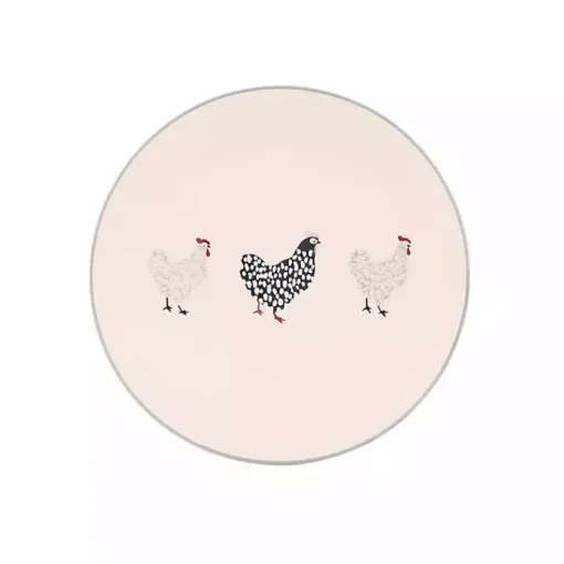 Kirklands Home Dinnerware|Rooster Stoneware 16-pc. Dinnerware Set Ivory