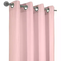 Kirklands Home Curtains & Drapes|Rose Crinkle Harmony Curtain Panel, 63 in. Pink