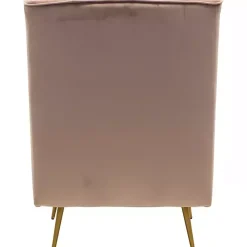 Kirklands Home Accent Chairs|Rose Velvet Lana Accent Chair Pink