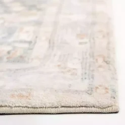 Kirklands Home Area Rugs|Rosette Denim Area Rug, 7x9