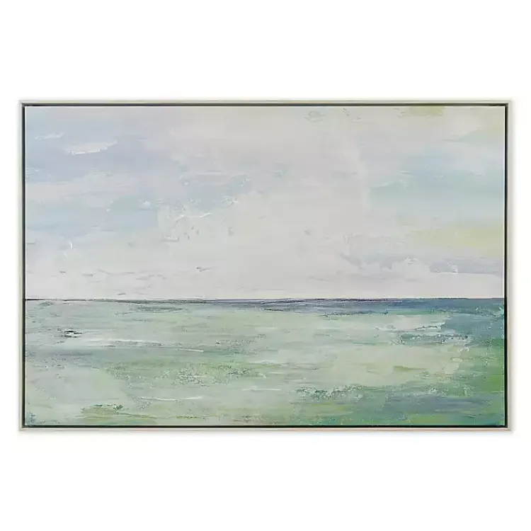 Kirklands Home Canvas Art|Rough Tide Framed Canvas Art Print