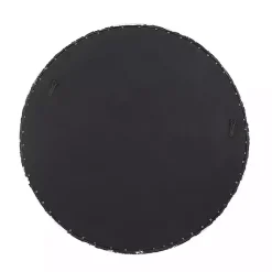 Kirklands Home Decorative Mirrors|Round Bronze Woven Texture Wall Mirror